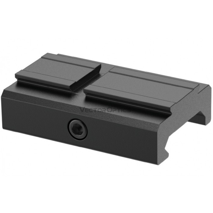 Кріплення низкопрофільне Vector Optics на планку Вівер для VOD footprint 