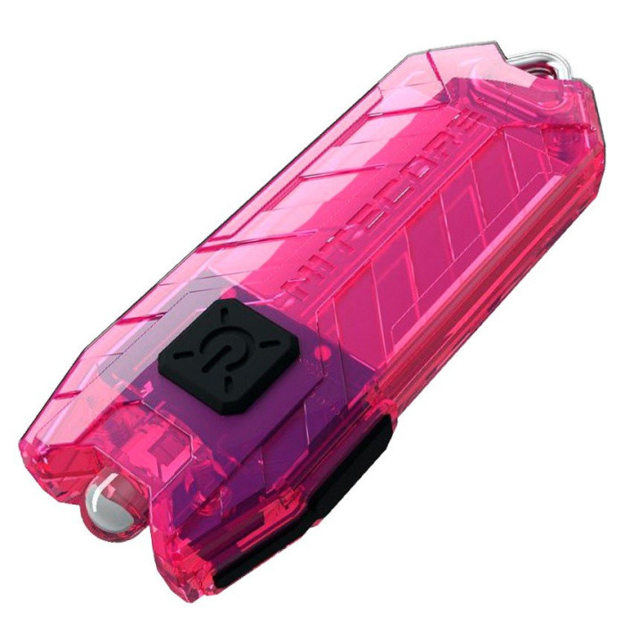 Ліхтар-брелок Nitecore TUBE, 45 люмен (розовый) 