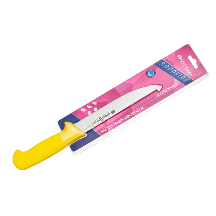 Кухонний ніж для тонкої нарізки Grossman 468 SP - SAPPHIRE 