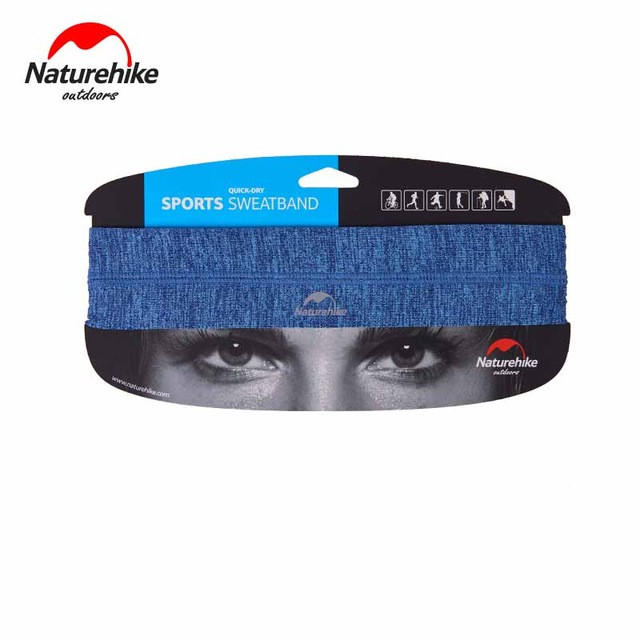 Пов'язка на голову Naturehike Outdoor Sport Sweatband blue NH17Z020-D 