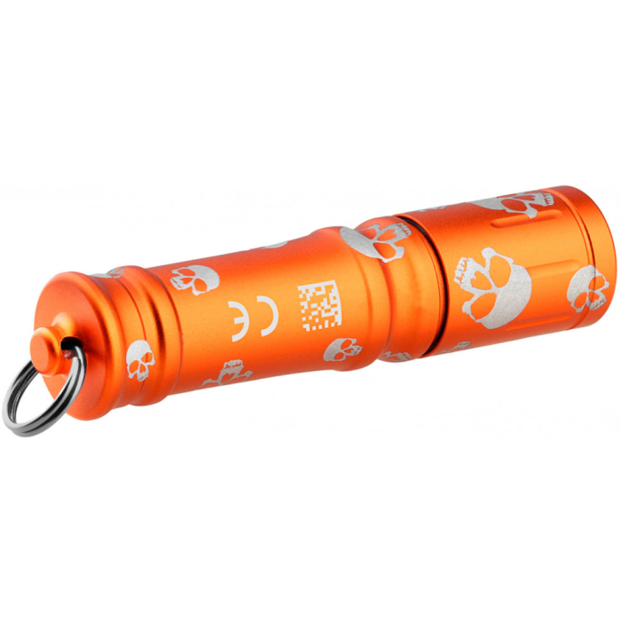 Ліхтар-брелок Olight I3E EOS orange skull 