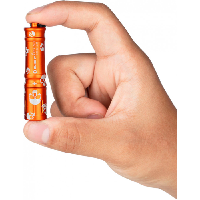 Ліхтар-брелок Olight I3E EOS orange skull 