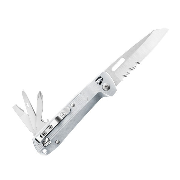 Ніж-мультитул Leatherman Free K2x Silver 
