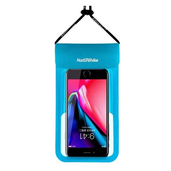 Гермочехол Naturehike для смартфона CB02 IPX8 6 inch NH18S002-D blue 