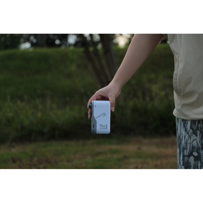 Душ портативний з насосом на акумуляторі Flextail Max Shower, білий 