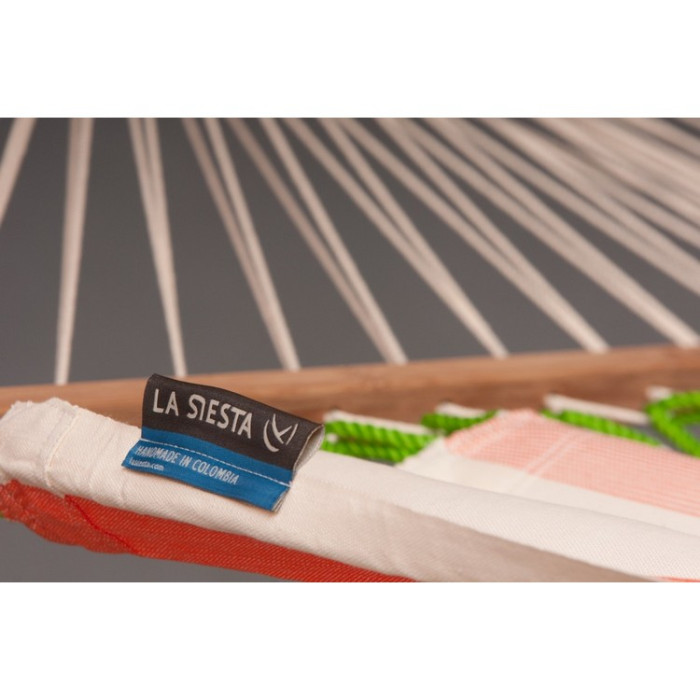 Гамак двомісний з рейками La Siesta Colada COR14-7 lychee 