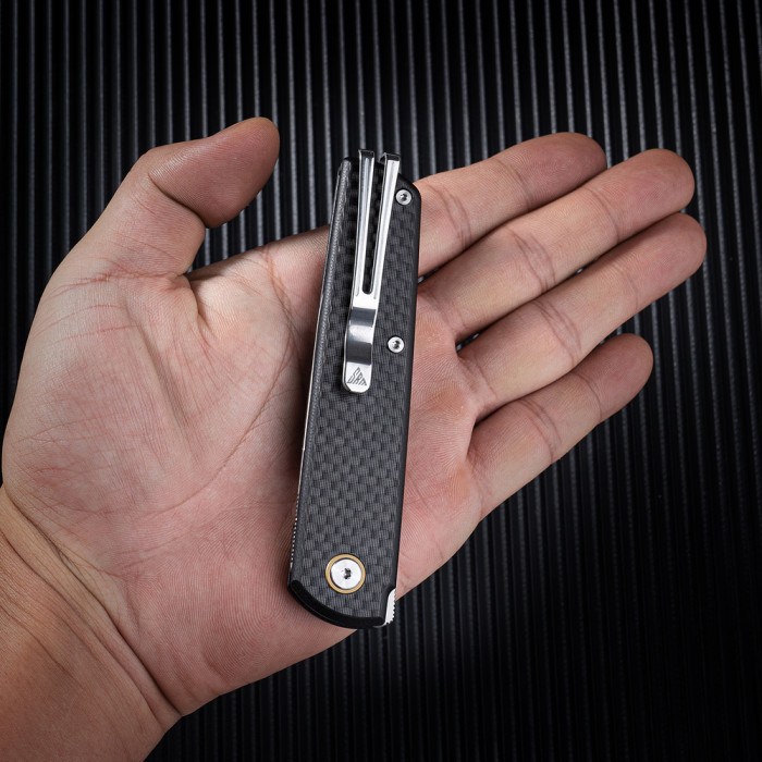 Ніж складаний SRM 408L-KB, чорний 