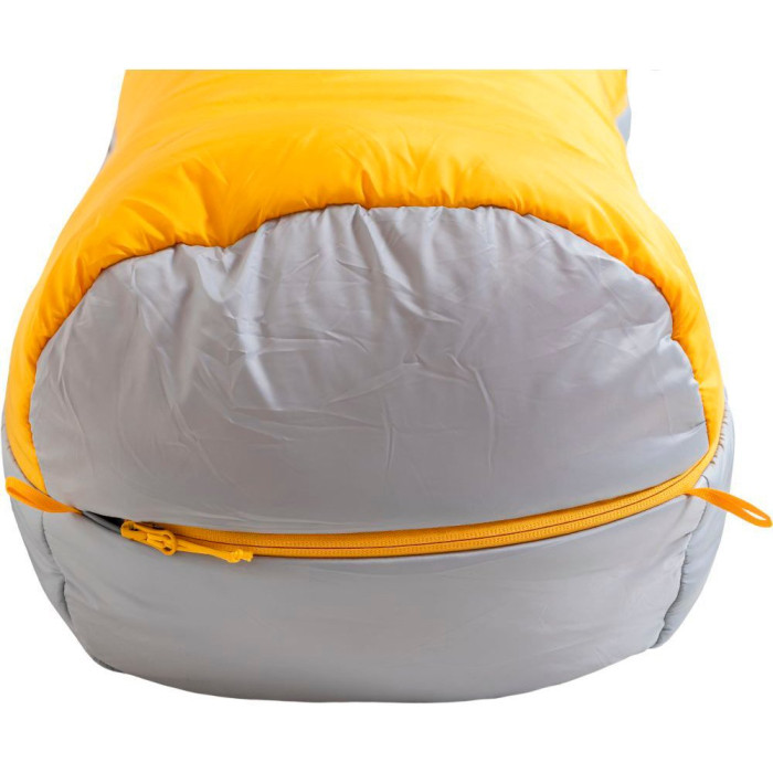 Спальник Turbat Tourer Summer gold fusion/dawn blue - 185 см - жовтий/сірий 