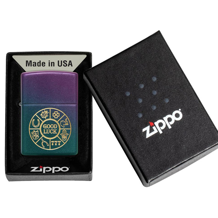 Запальничка Zippo 49146 Lucky Symbols Design (49399) 