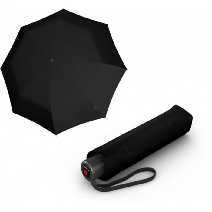 Парасоля Knirps A.050 Black  Мех/Складана/8спиць /D98x24см 