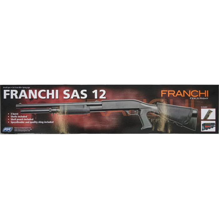 Рушниця страйкбольна ASG Franchi SAS 12 Spring кал. 6 мм 
