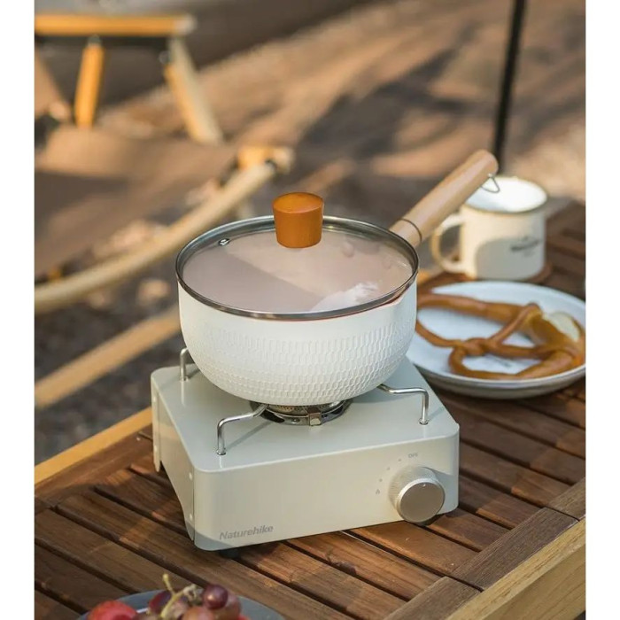 Пальник газовий Naturehike CNH22CJ011, бежевий 