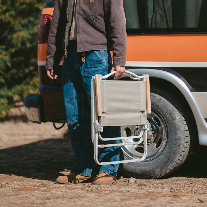 Стілець розкладний Naturehike CNK2300JU012, бежевий 