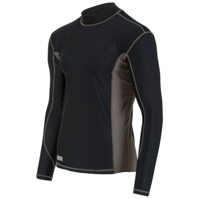 Термофутболка з довгим рукавом Highlander Pro Comp Mens Black/Grey, XXL
