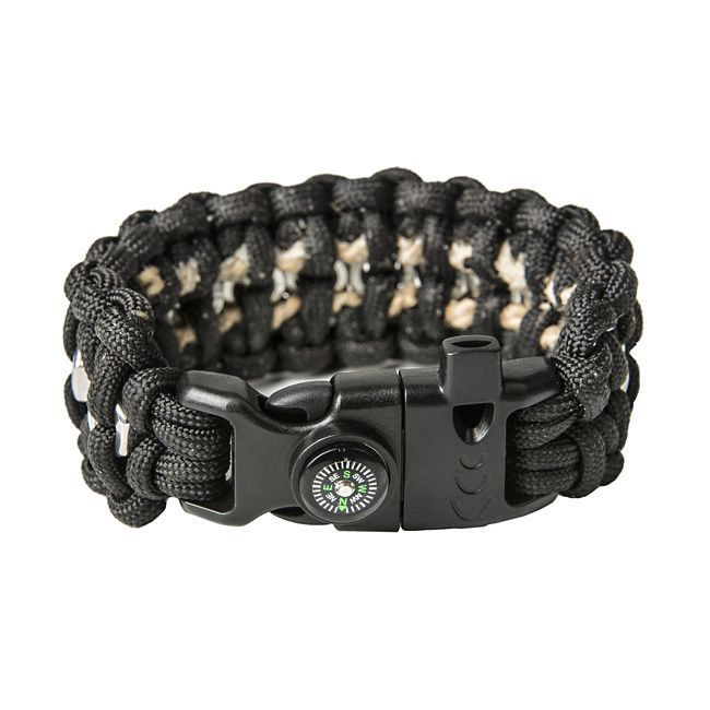 Браслет Гайки Survival Black (L) 