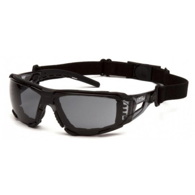 Окуляри Pyramex Fyxate (gray) чорні