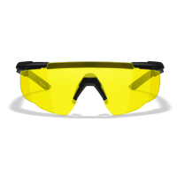 Захисні балістичні окуляри Wiley X SABER ADV Жовті лінзи /матова чорна оправа (без кейса)