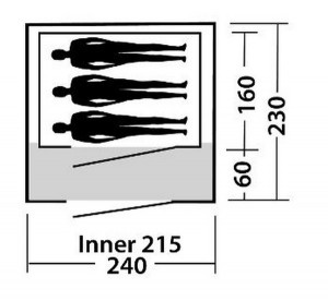 Намет Easy Camp Cyrus 300, 61179 
