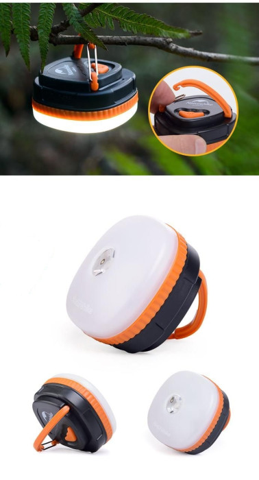 Ліхтар кемпінговий Naturehike D300 charge version NH16D300-C Помаранчевий 