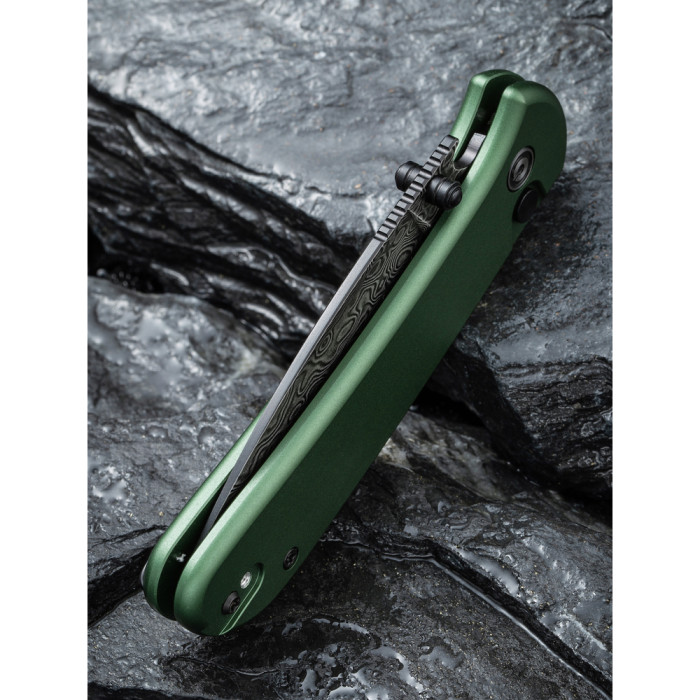 Ніж складаний Civivi Qubit Green Aluminum C22030E-DS1 