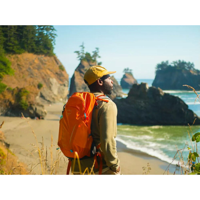 Рюкзак Osprey Hikelite 18 koi orange/blue venture - O/S - оранжевий 