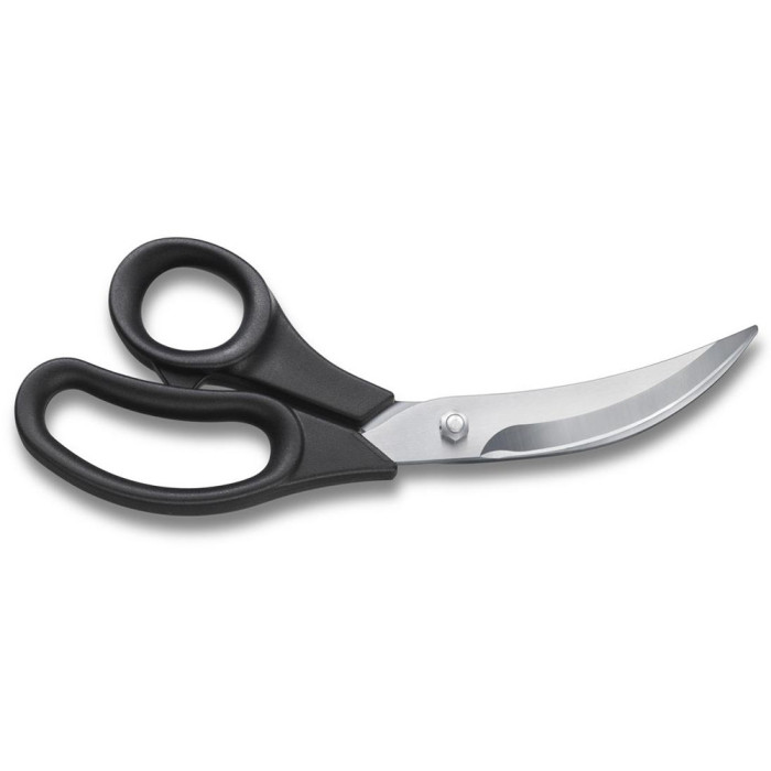 Ножиці кухонні 25 см Victorinox для птиці та риби чорні 