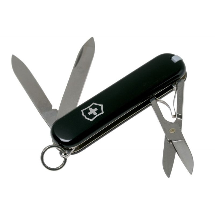Подарунковий складаний ніж-брелок Victorinox CLASSIC WITH GOLD INGOT 1 GR. 0.6203.87 