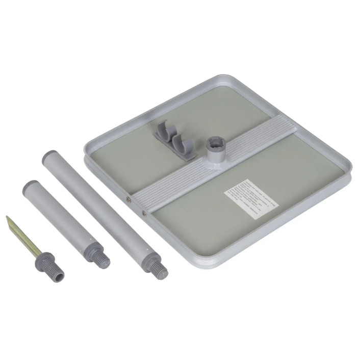 Стіл Bo-Camp Peg Table 26x26 cm Grey (1402722) 