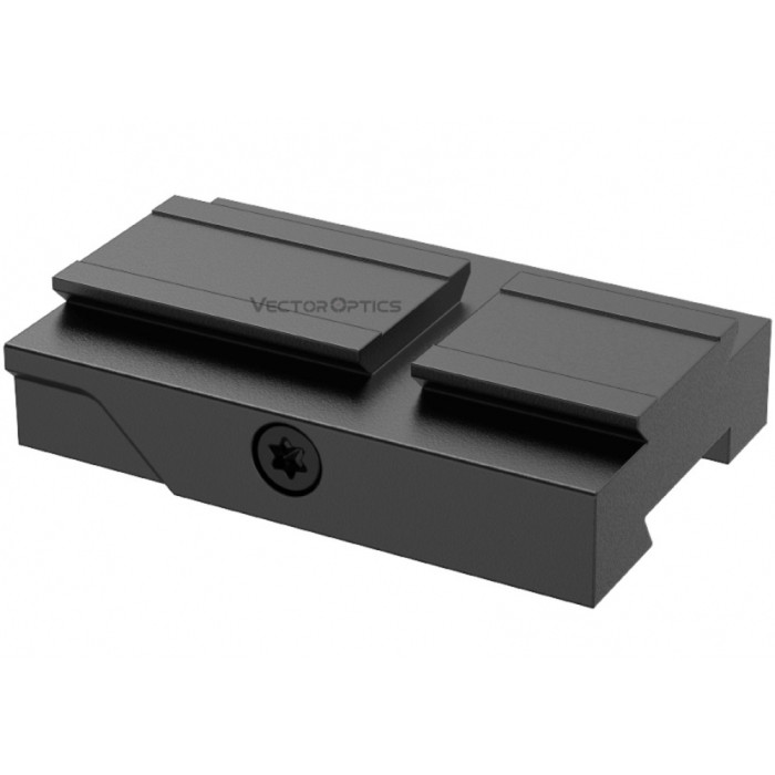 Кріплення низьке Vector Optics на ластівчин хвіст для коліматорів з VOD footprint 