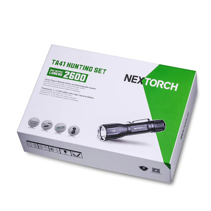 Ліхтар Nextorch TA41 HUNTING SET чорний 