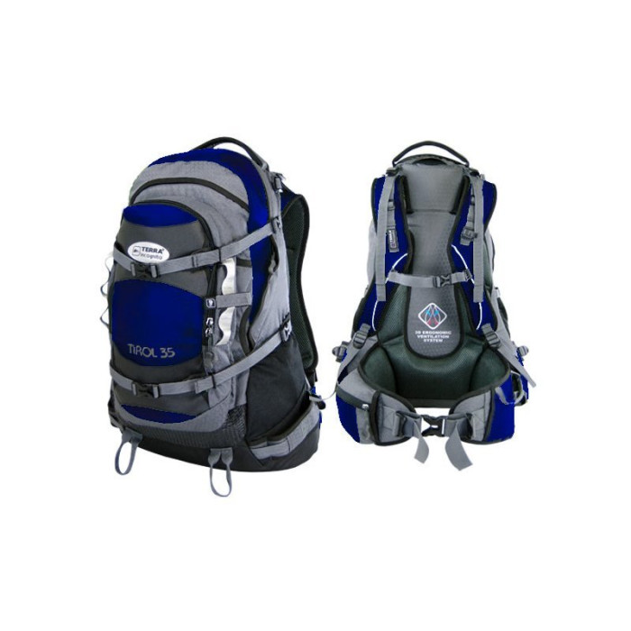 Рюкзак Terra Incognita Tirol 35, червоний 