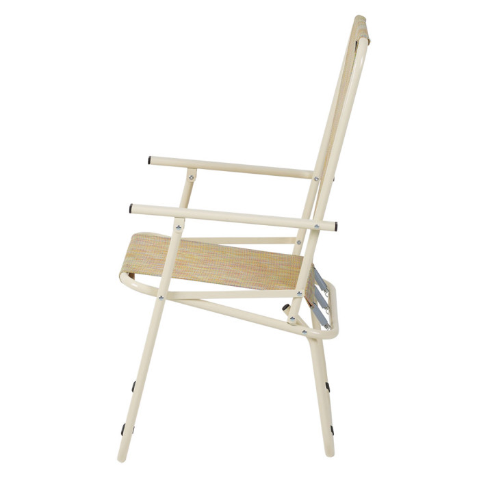 Складаний стілець Vitan дачний, d 18 мм (текстилен Помаранчевий) 