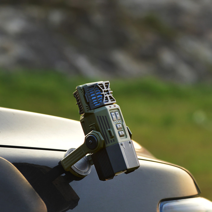 Фумігатор-ліхтар-powerbank кемпінговий Flextail Evo Repel, чорний 