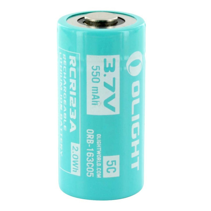 Акумулятор Olight RCR123 (16340) 550mAh для S1R 