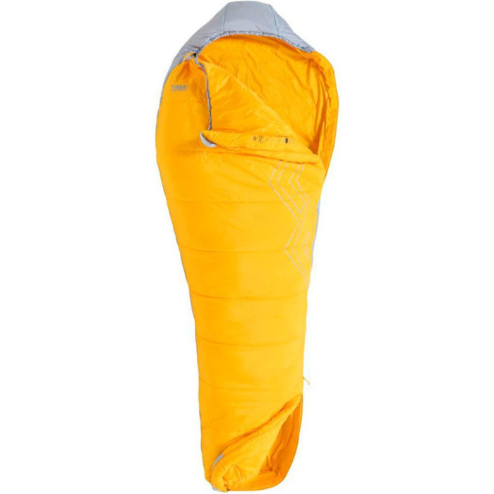 Спальник Turbat Tourer Summer gold fusion/dawn blue - 195 см - жовтий/сірий 