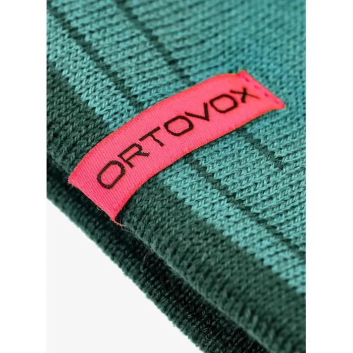 Шапка Ortovox PEAK BEANIE pacific green - бірюзовий 