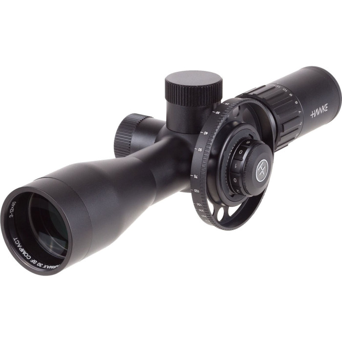 Приціл Hawke Airmax Compact 3-12x40 SF, 30mm, сітка AMX, підсвічування 