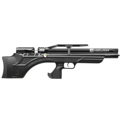 Пневматична PCP гвинтівка Aselkon MX7-S Black кал. 4.5