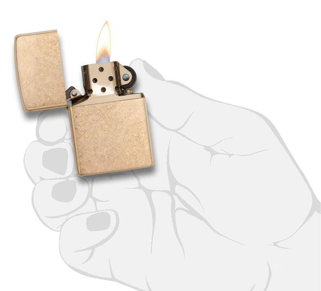 Запальничка Zippo Armor Tumbled Brass 28496 