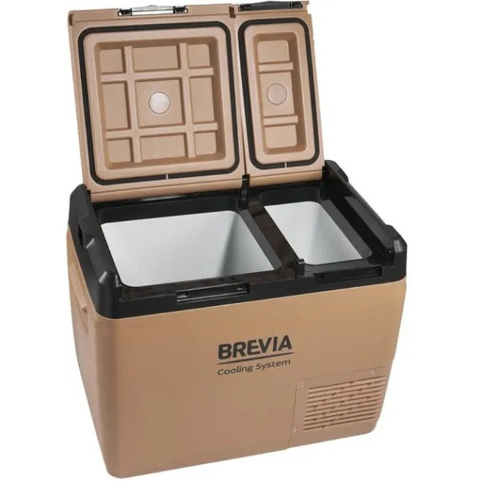 Портативний холодильник BREVIA 39L, двокамерний (23400) 