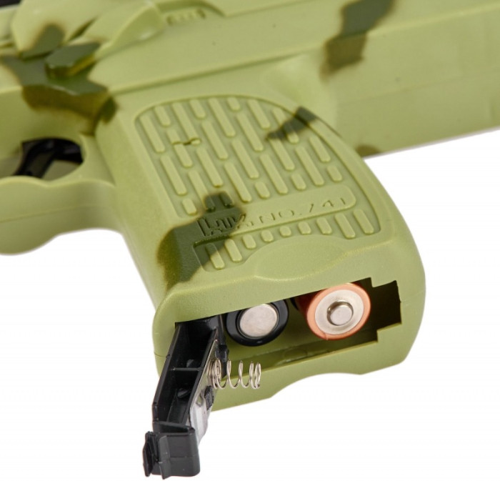 Автомат світло-звуковий ZIPP Toys Відважний ведмідь камуфляж 