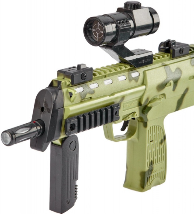 Автомат світло-звуковий ZIPP Toys Відважний ведмідь камуфляж 