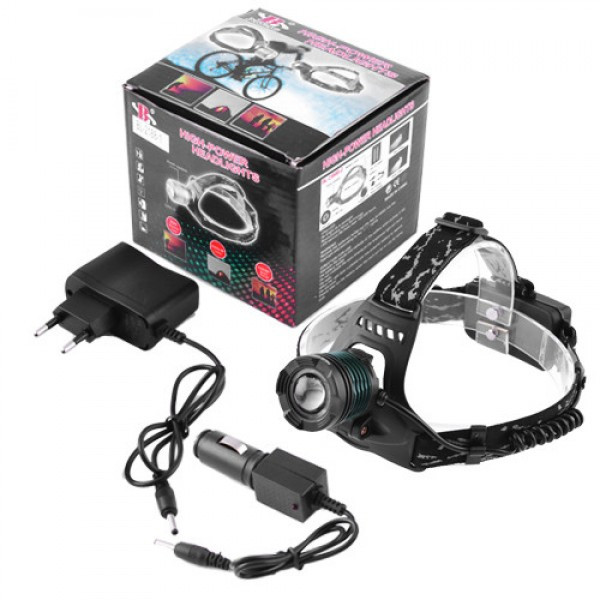 Ліхтар налобний Police 2188-2xpe(white + blue) 