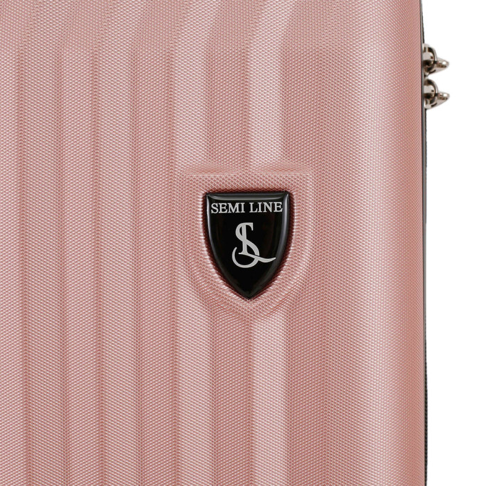 Валіза Semi Line 20" (S) Pink (T5987-2)