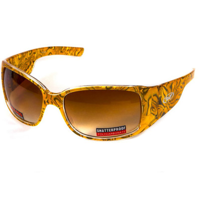 Окуляри Global Vision Tiger Jazz (gradient brown) коричневі з градієнтом