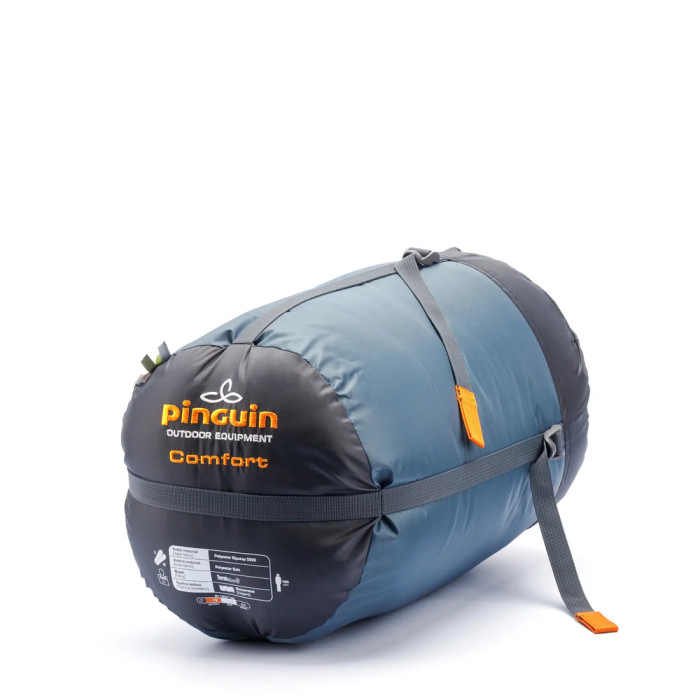 Спальний мішок Pinguin Comfort PFM (-1/-7°C), 195 см - Left Zip, Khaki (PNG 234343) 