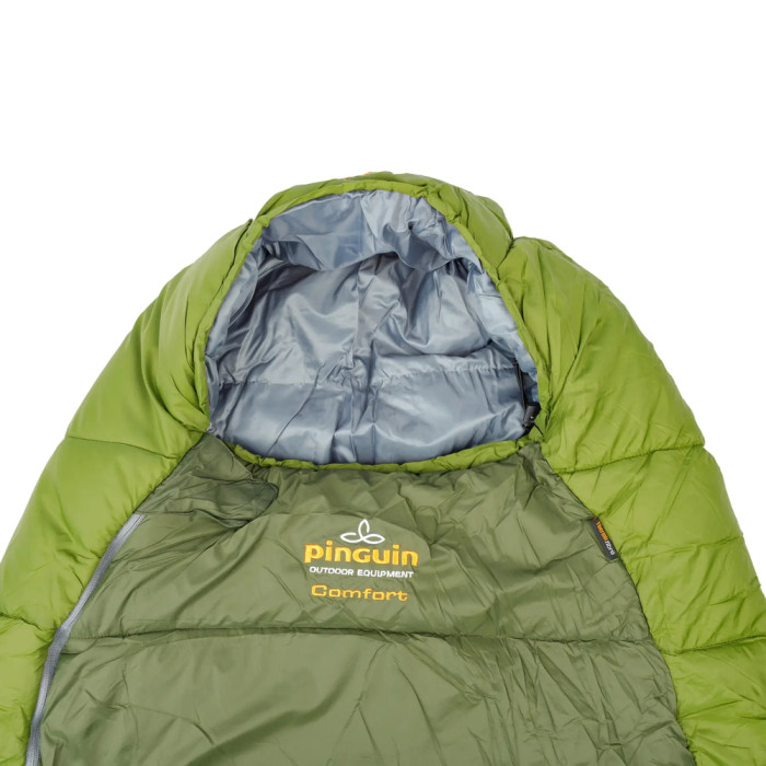Спальний мішок Pinguin Comfort PFM (-1/-7°C), 195 см - Left Zip, Khaki (PNG 234343) 