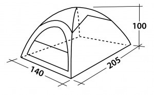 Намет Easy Camp Dayout, 43249 