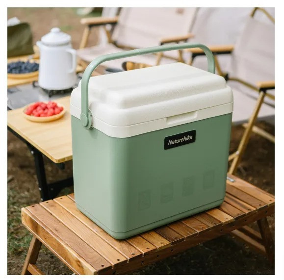 Туристичний холодильник Naturehike NH20SJ021, зелений, 13 л, поліпропілен (пошкошжена упаковка) 