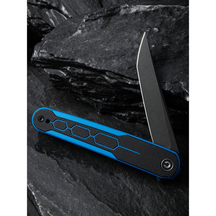 Ніж складаний Civivi KwaiQ Milled Blue/Black C23015-3 